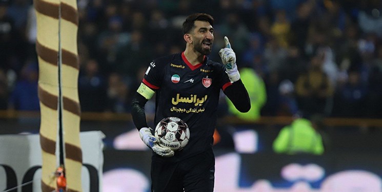 حاشیه بازی پرسپولیس و نساجی| از شعار علیه سپاهان و استقلال تا گفت و گوی عجیب بیرانوند با مربی برزیلی